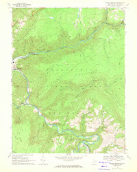 Hi-Res Interactive Map of Mozark Mountain, Tucker County, WV in 1968 ...